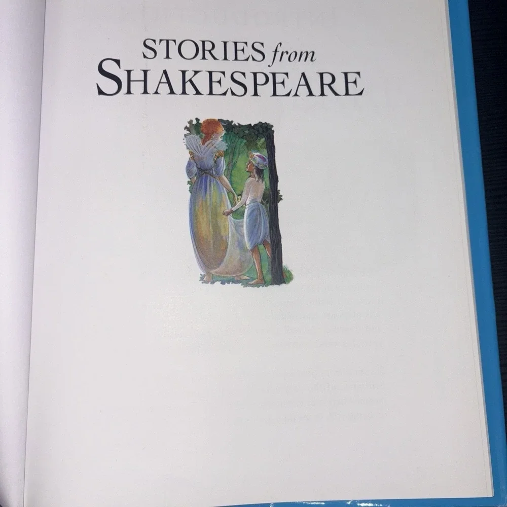 Stories From Shakespeare: Retold by Nicola Baxter, **LIKE NEW** - Hardcover